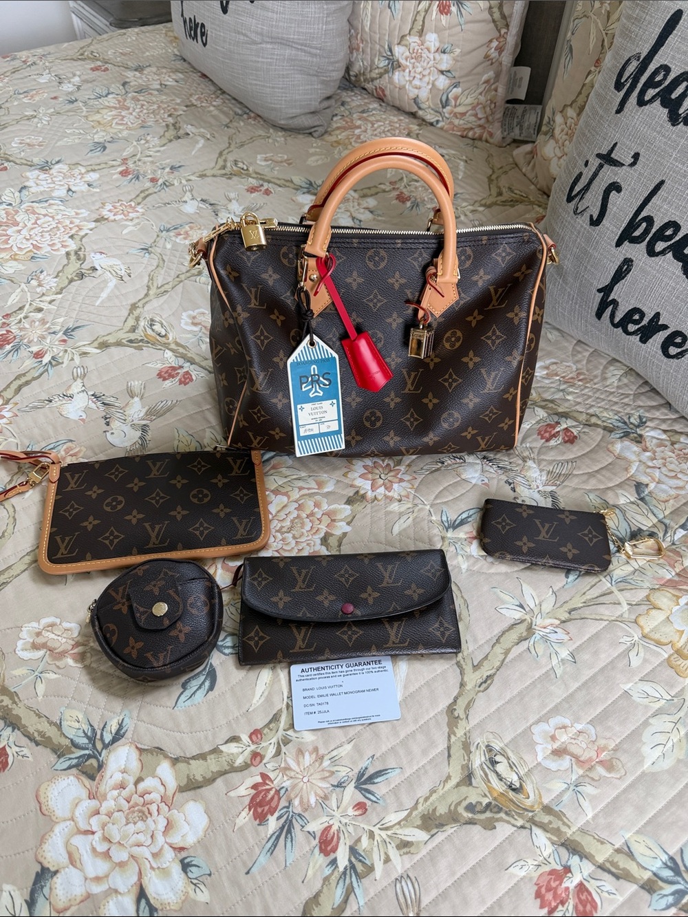 Louis Vuitton Emilie Monogram Wallet
